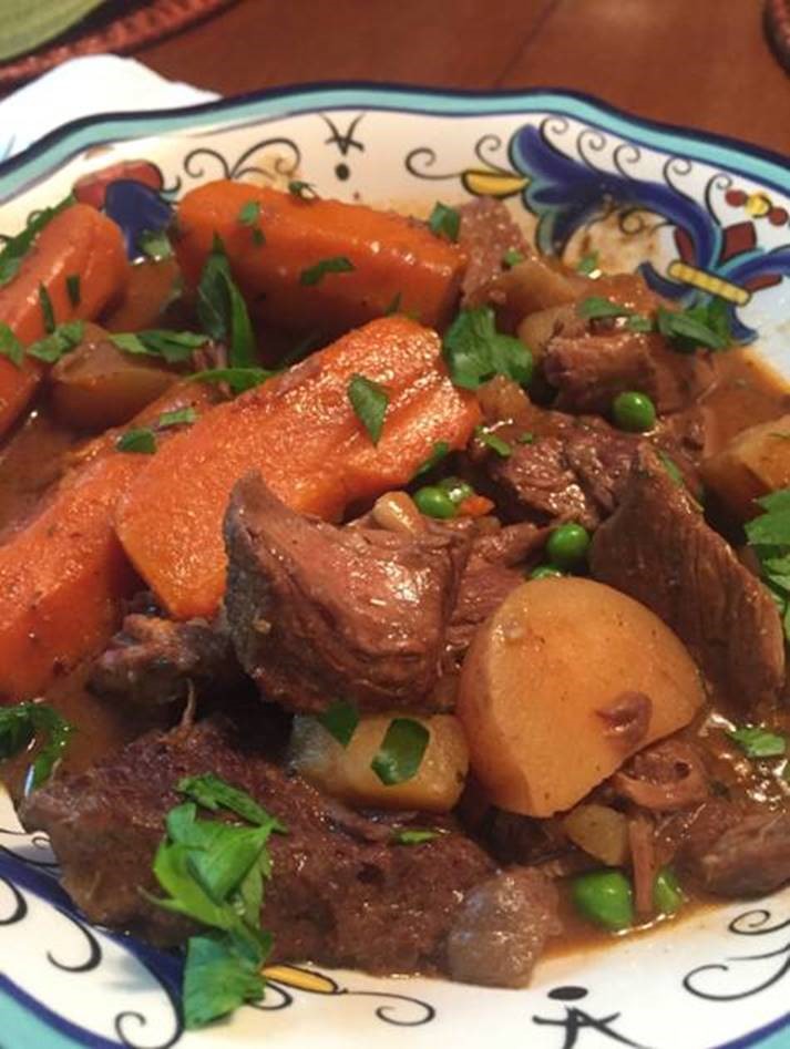 BISTRO BEEF STEW & IL MOLINO DI GRACE CHIANTI CLASSICO