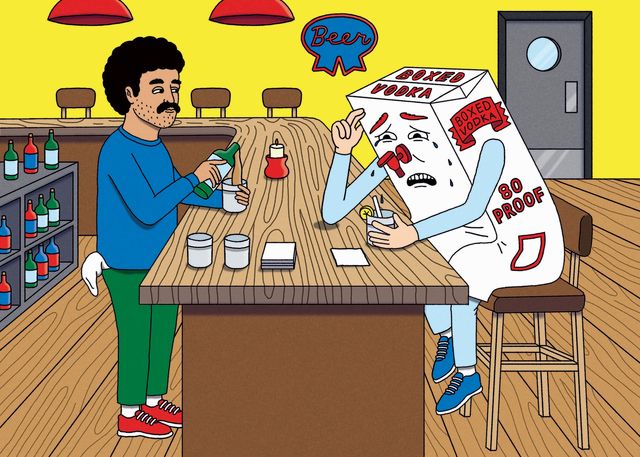 Boxed Vodka Just Wants to Be Loved