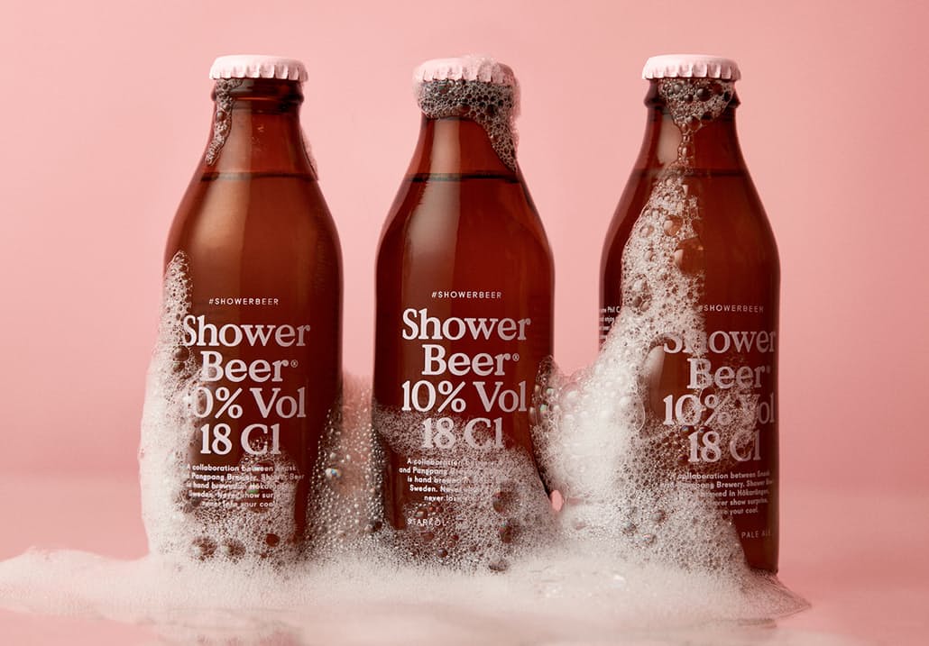 This Beer Is Made Specifically for Drinking in the Shower