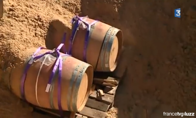 Sandy grave helps wine keeps its freshness