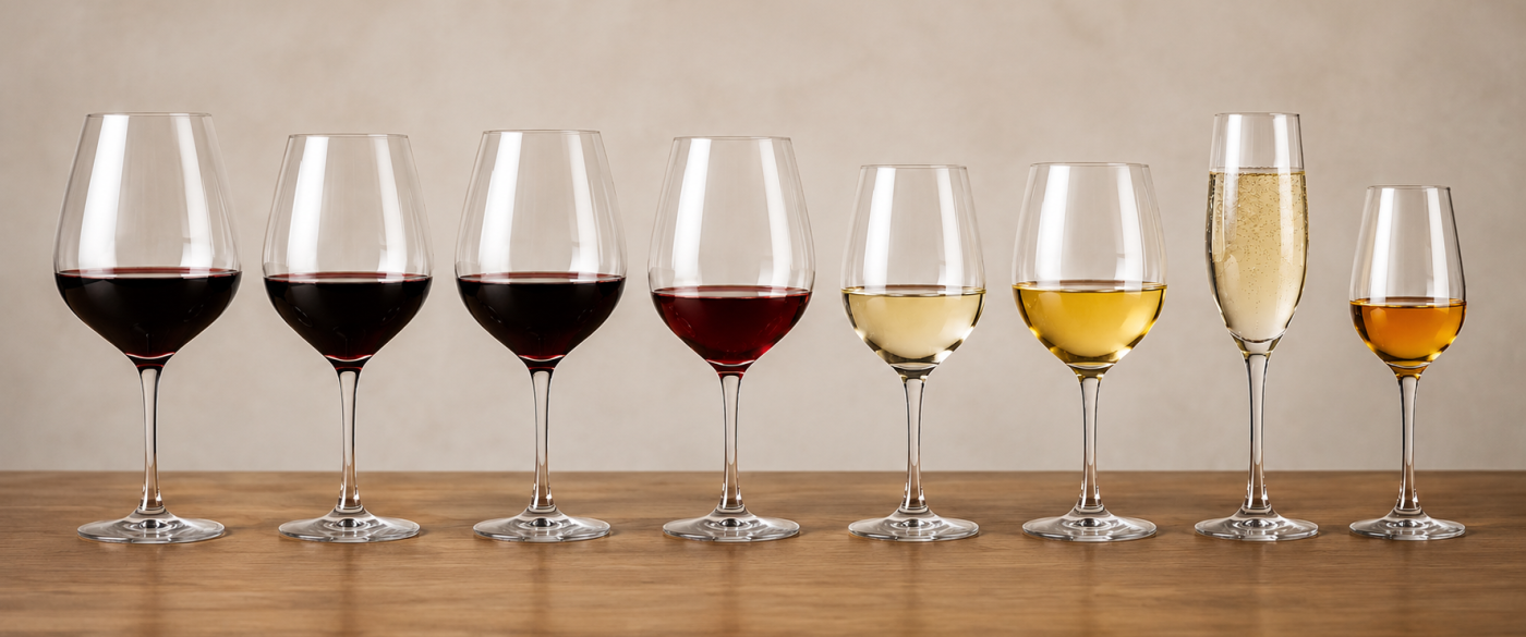 The Right Wine Glass for Every Drinker — From Occasional to Obsessive