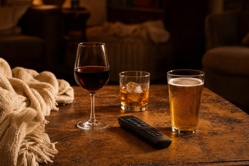 Couch, Glass, Remote: The CrushBrew Guide to Streaming and Sipping
